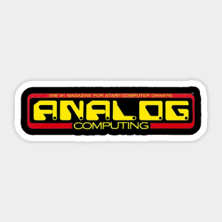 Analog Computing Sticker